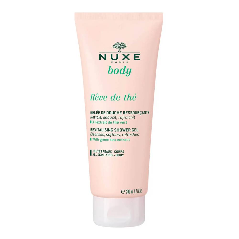 Opakowanie produktu Nuxe Body Reve de The Rewitalizujący żel pod prysznic