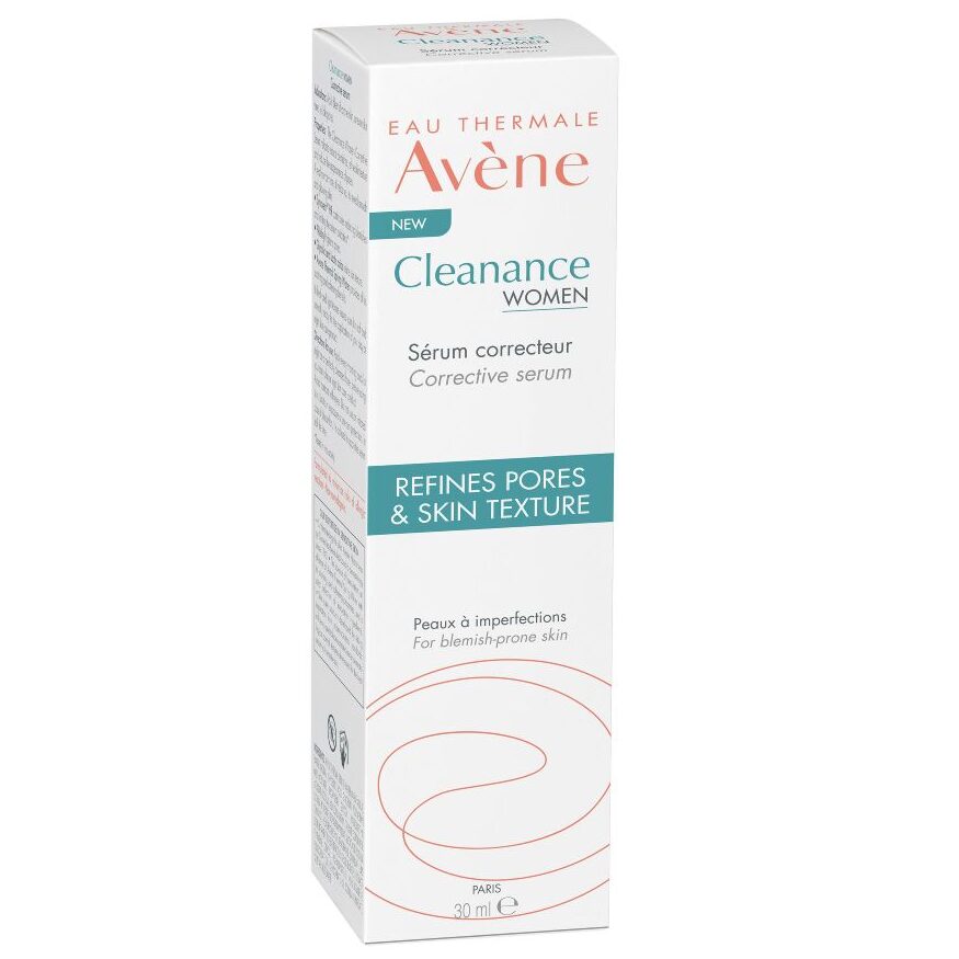 Kartonik produktu Avene Cleanance Women Serum korygujące