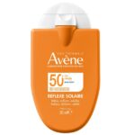 Opakowanie produktu Avene Bardzo wysoka ochrona przeciwsłoneczna Refleks słoneczny SPF50+