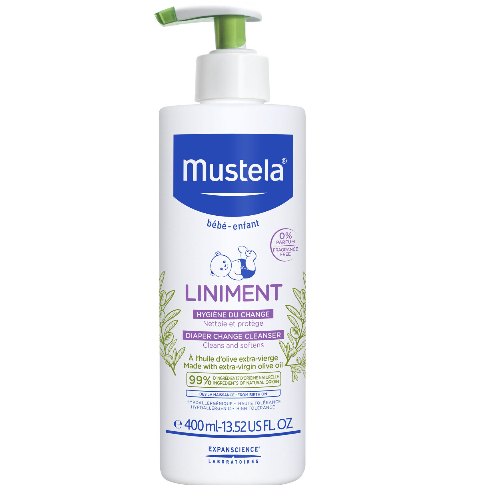 Opakowanie produktu Mustela Bebe Enfant Liniment