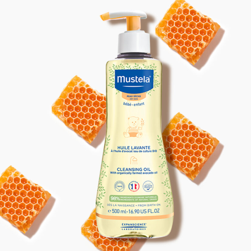 Opakowanie produktu Mustela Olejek myjący z Cold Cream