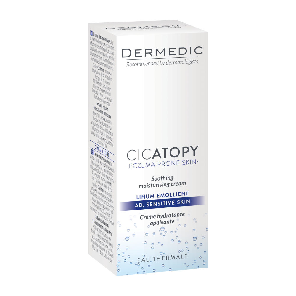 Kartonik produktu Cicatopy Kojący krem nawilżający
