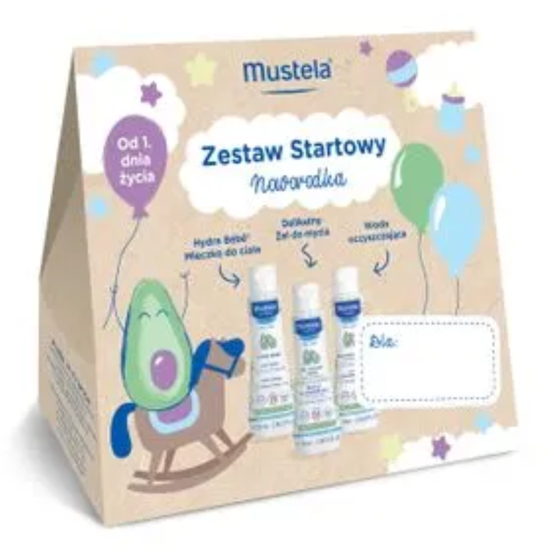 Opakowanie produktu Zestaw startowy noworodka
