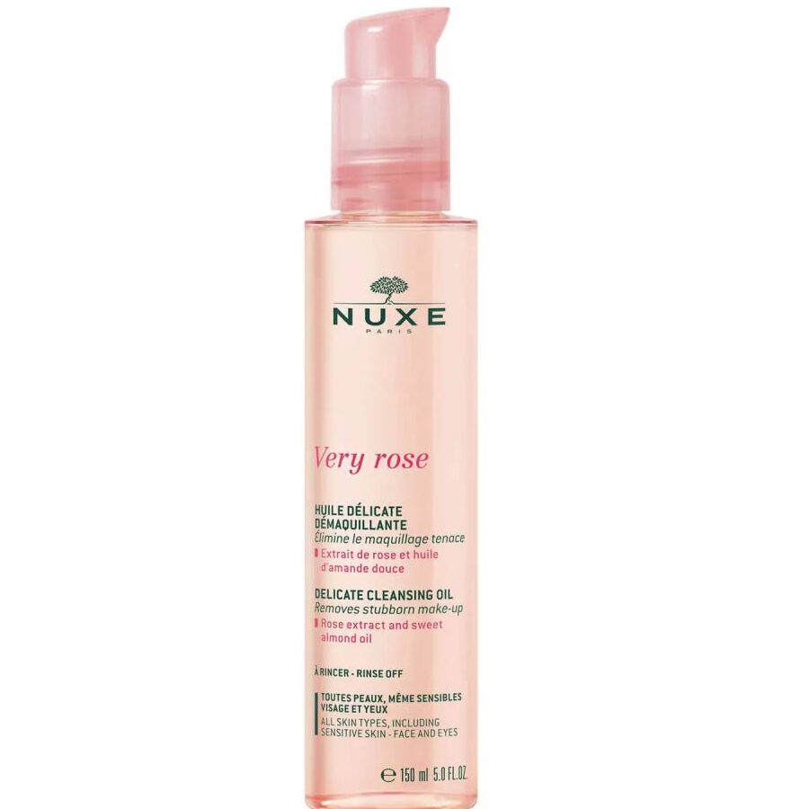 Opakowanie produktu Nuxe Very Rose Olejek do demakijażu
