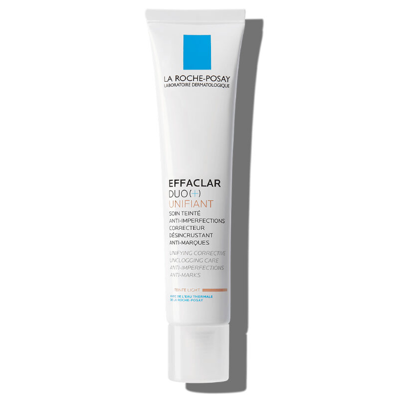 Opakowanie produktu La roche-posay Effaclar Duo+ Unifiant Tonujący krem zwalczający niedoskonałości