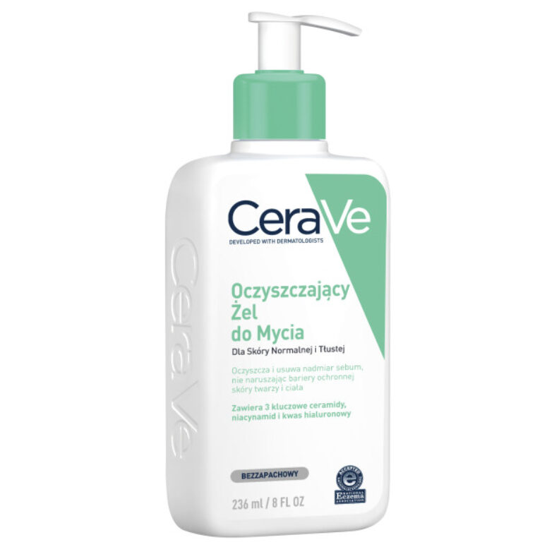 Opakowanie produktu CeraVe Oczyszczający żel do mycia