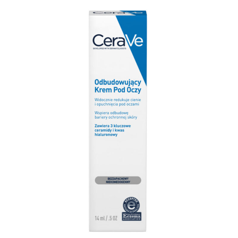 Kartonik produktu CeraVe Krem odbudowujący pod oczy