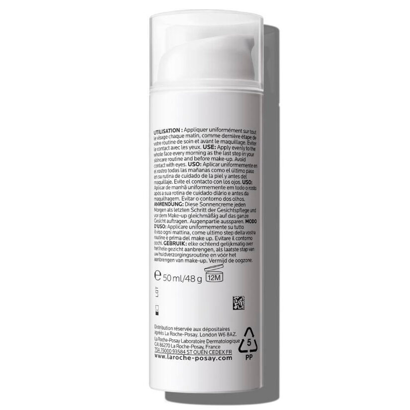 Opakowanie produktu La roche-posay Anthelios Oil Correct Żel-krem przeciw starzeniu się skóry SPF 50+