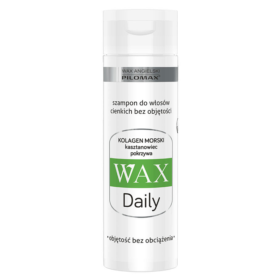 Opakowanie szamponu Wax Daily Szampon do włosów cienkich i bez objętości