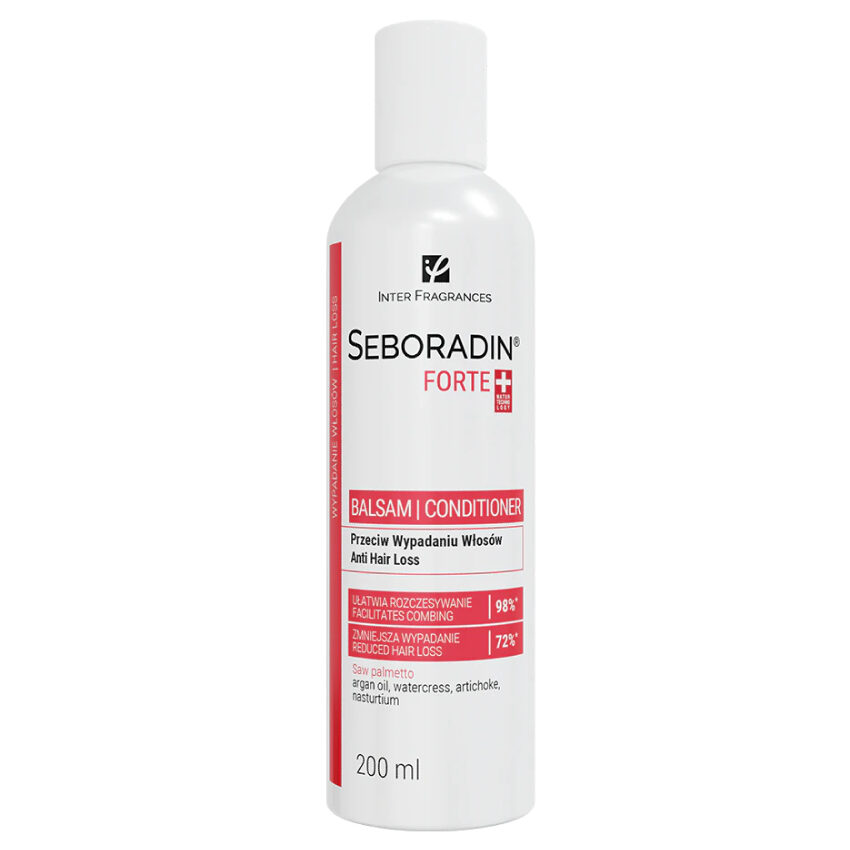 Opakowanie produktu Seboradin Forte Balsam przeciw wypadaniu włosów