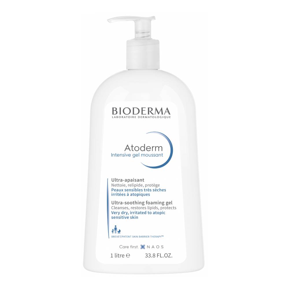 Opakowanie produktu Bioderma Atoderm Intensive Gel moussant Żel oczyszczający, redukujący swędzenie do skóry bardzo suchej, atopowej i podrażnionej