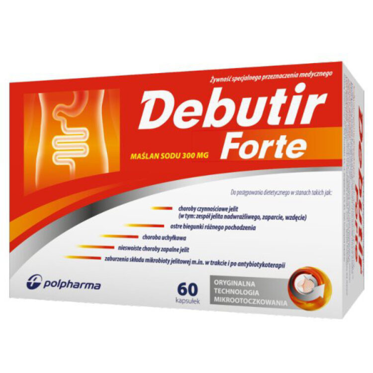 Opakowanie produktu Debutir Forte