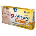 Opakowanie produktu D-Vitum 600 j.m. dla dzieci