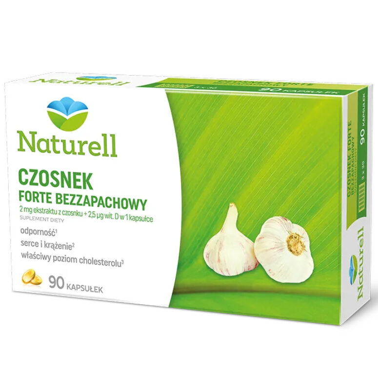 Opakowanie produktu Czosnek Forte Bezzapachowy