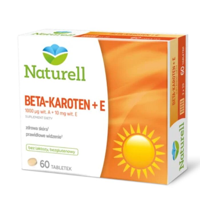 Opakowanie produktu Beta-karoten + E