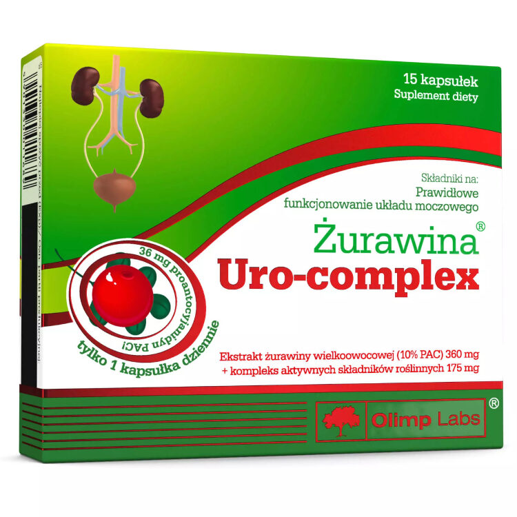 Opakowanie produktu Żurawina Uro-Complex