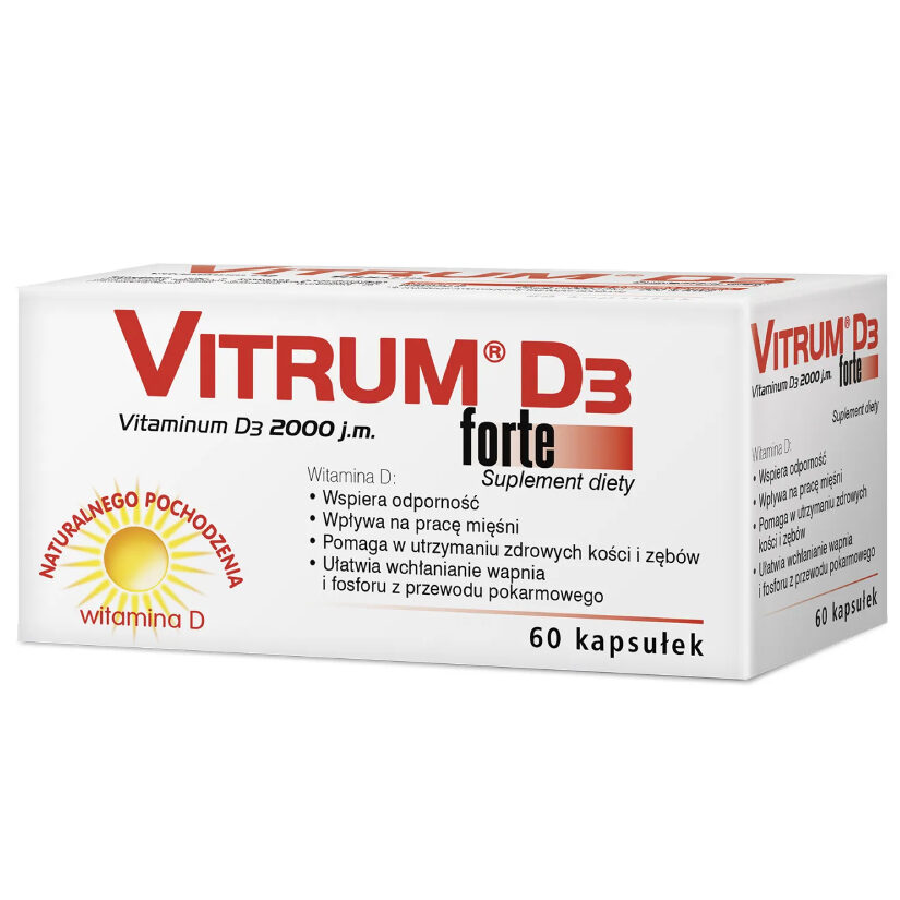 Opakowanie produktu Vitrum D3 Fort