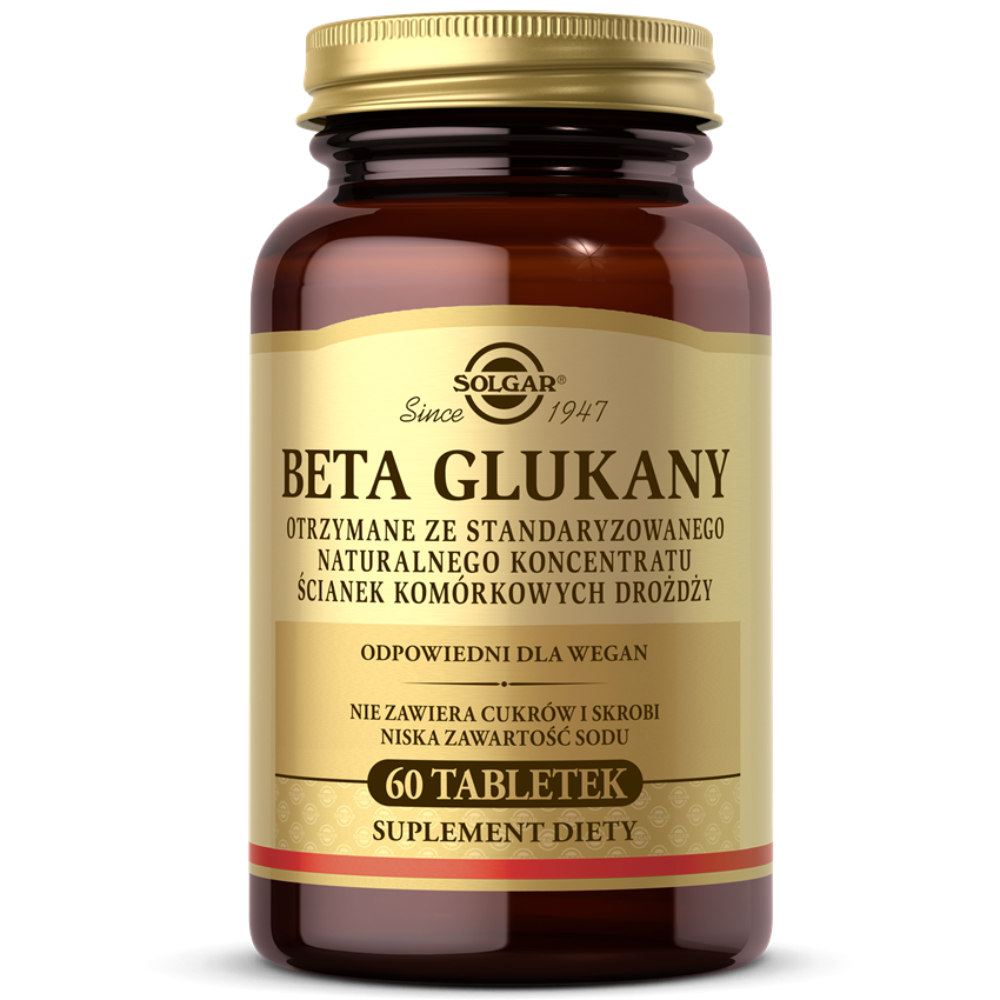 Opakowanie produktu Solgar Beta Glukany