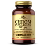 Opakowanie produktu Solgar Chrom pikolinian 200mcg