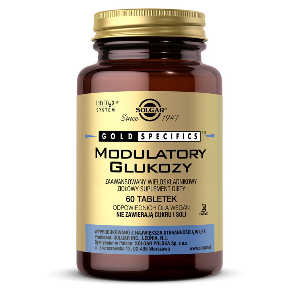 Opakowanie produktu Solgar Modulatory glukozy