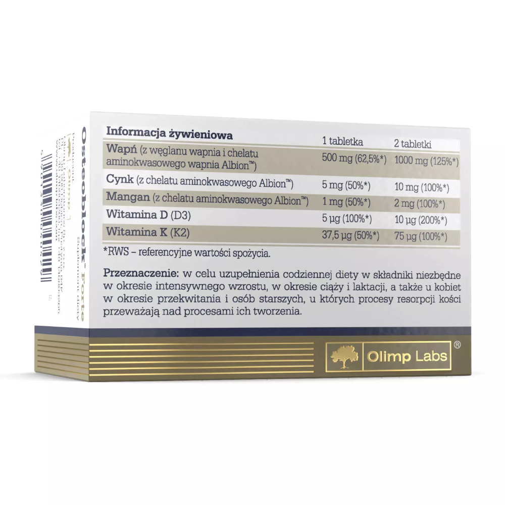 Opakowanie produktu Olimp Osteoblock Forte