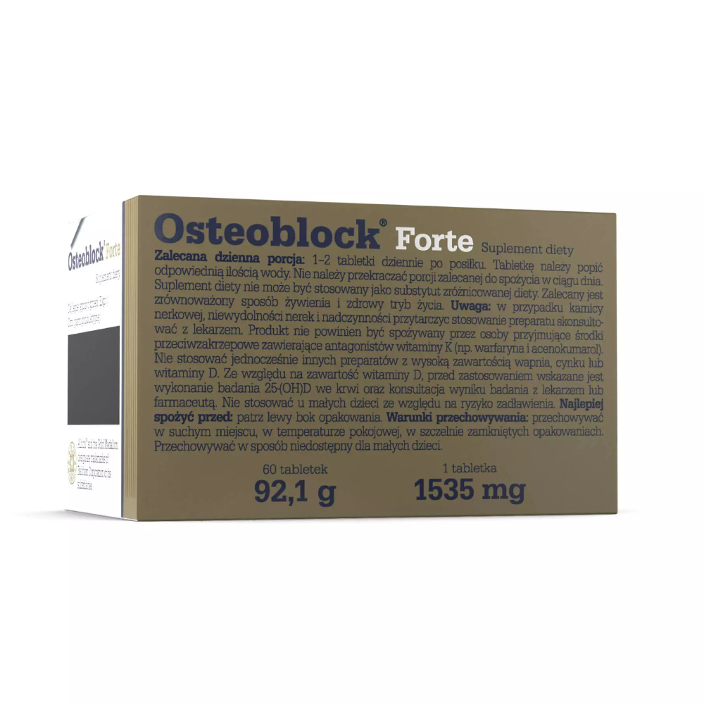 Opakowanie produktu Olimp Osteoblock Forte