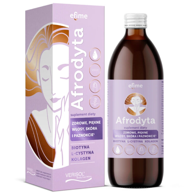 Opakowanie produktu Efime Afrodyta kolagen
