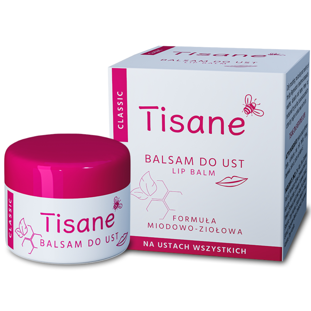 Opakowanie produktu Tisane Balsam do ust w słoiczku