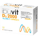 Opakowanie produktu Ibuvit D3 2000 + K2 MK-7 Omega 3